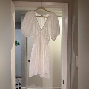Aritzia Wilfred white dress
